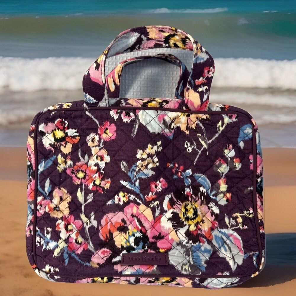 Vera Bradley Indian Rose Makeup Bag